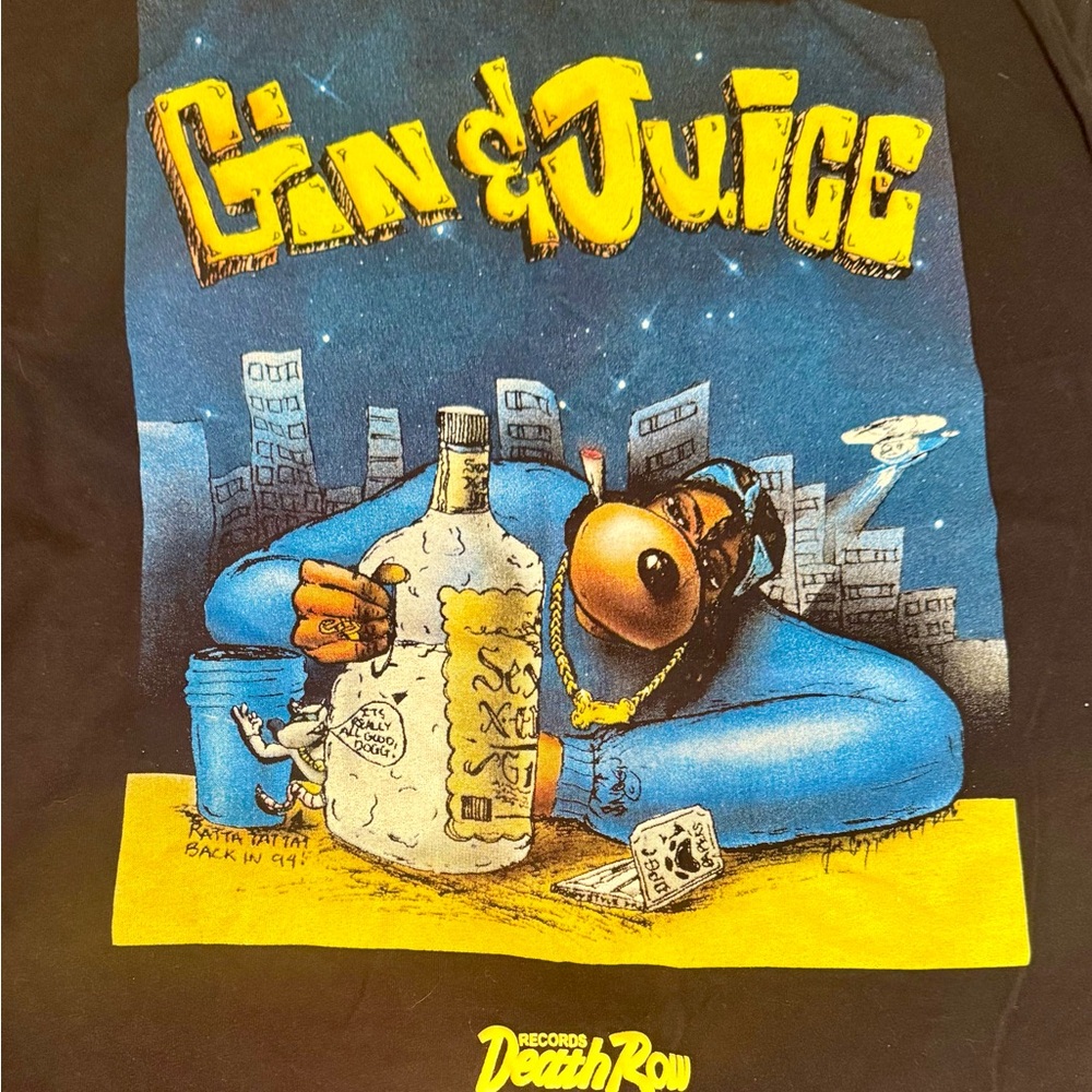 Snoop Doggy Style T Shirt - Death Row Records